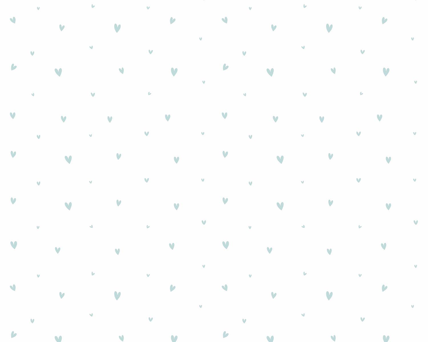 Papel de Parede Corações Mini Rosa Ballet