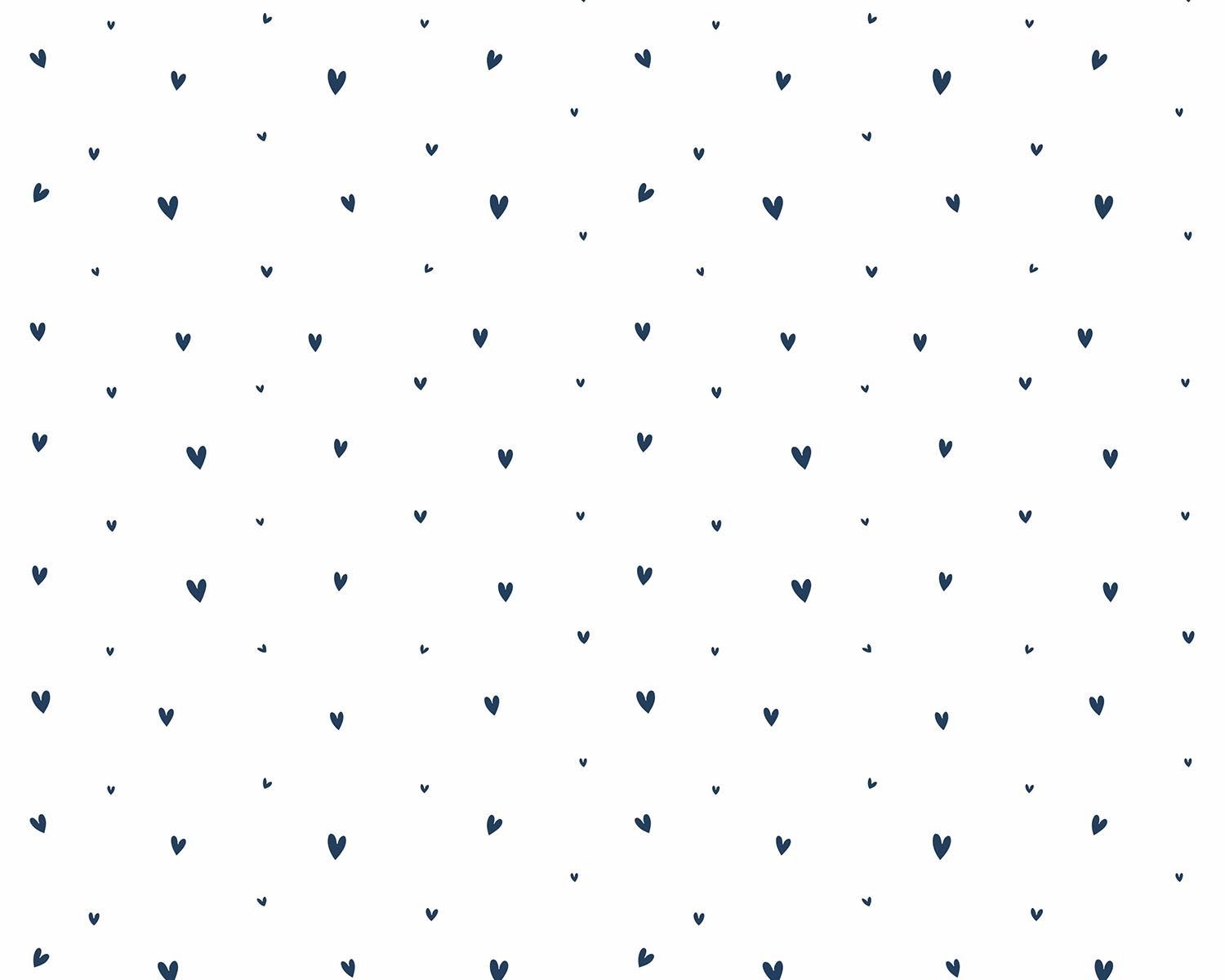 Papel de Parede Corações Mini Rosa Ballet