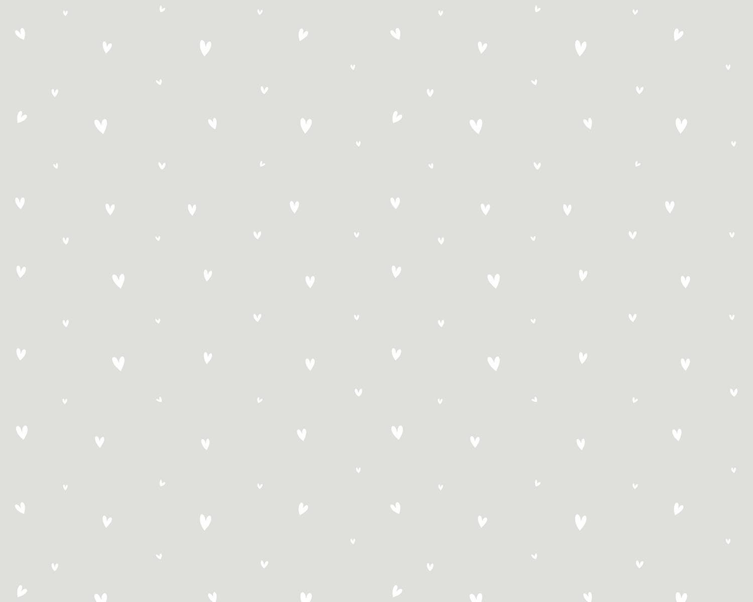 Papel de Parede Corações Mini Rosa Ballet