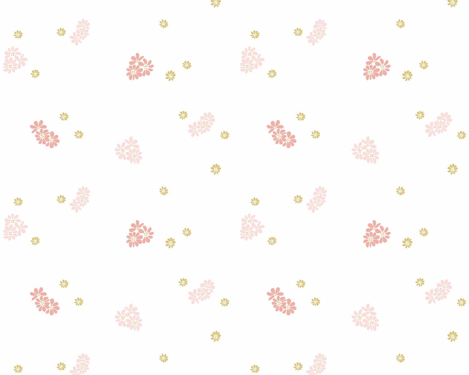 Papel de Parede Floralzinho Azul