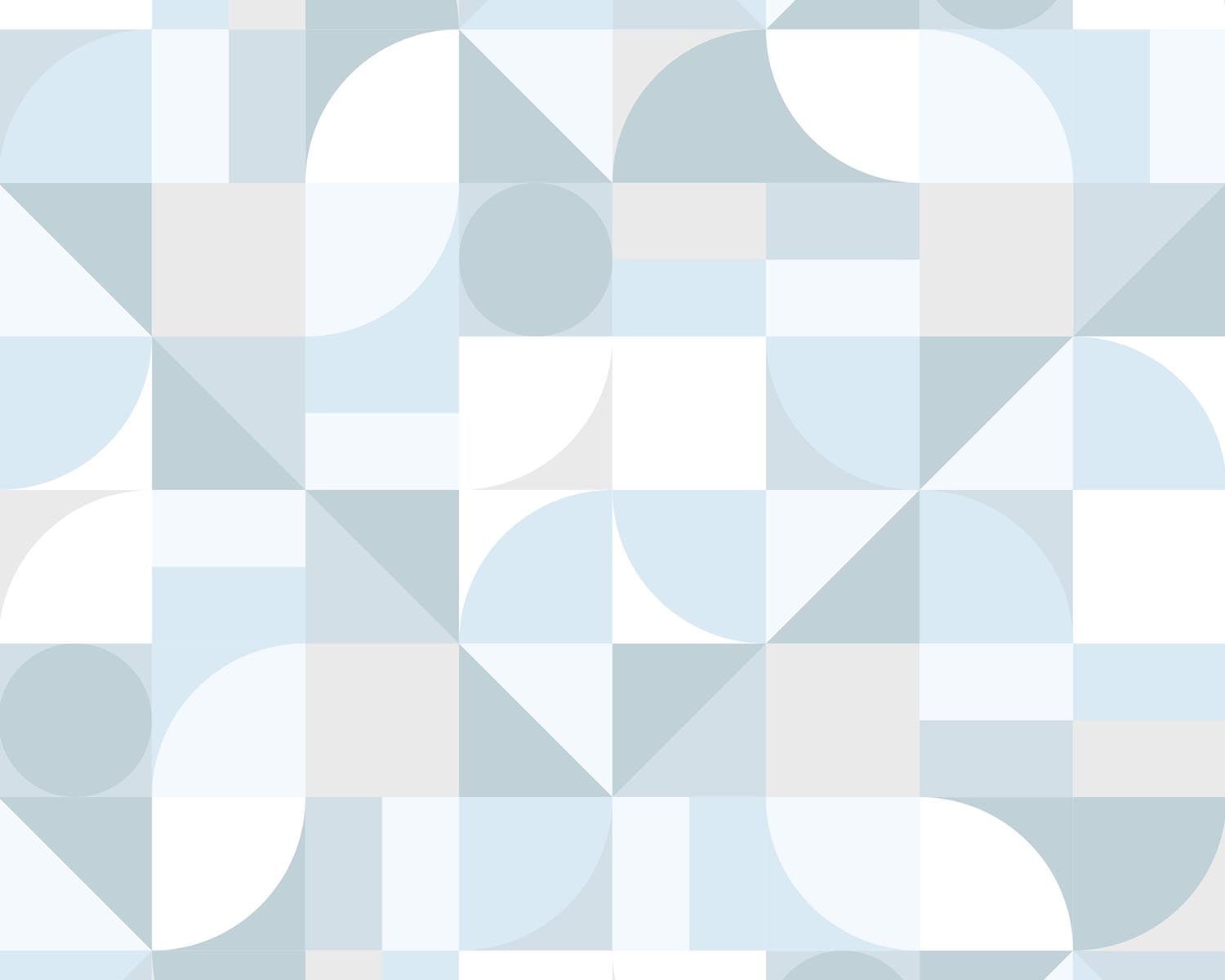 Papel de Parede Retrô Tons Pastéis com Rosa Antigo