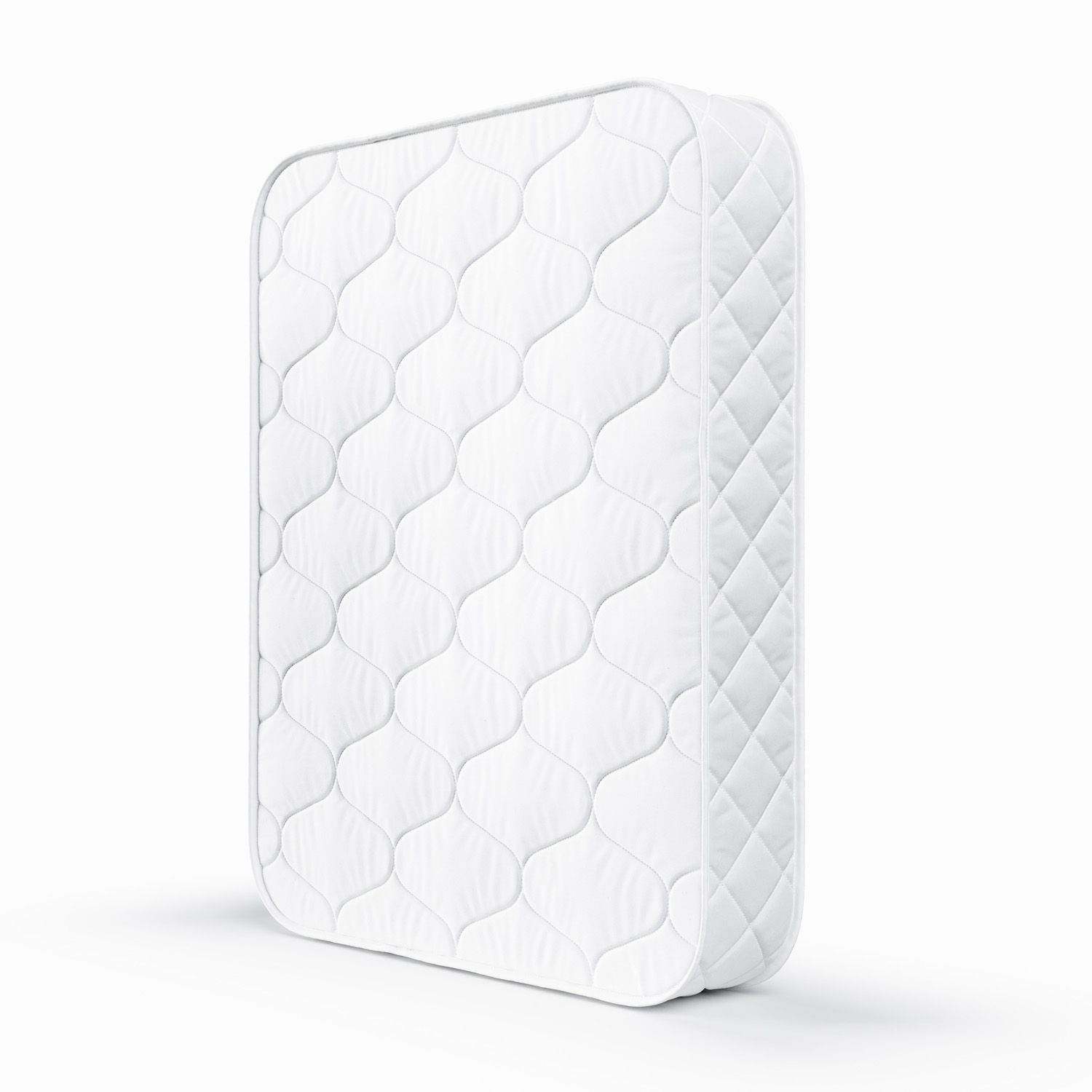 Berço Americano Branco Confort + Mini Colchão Brinde