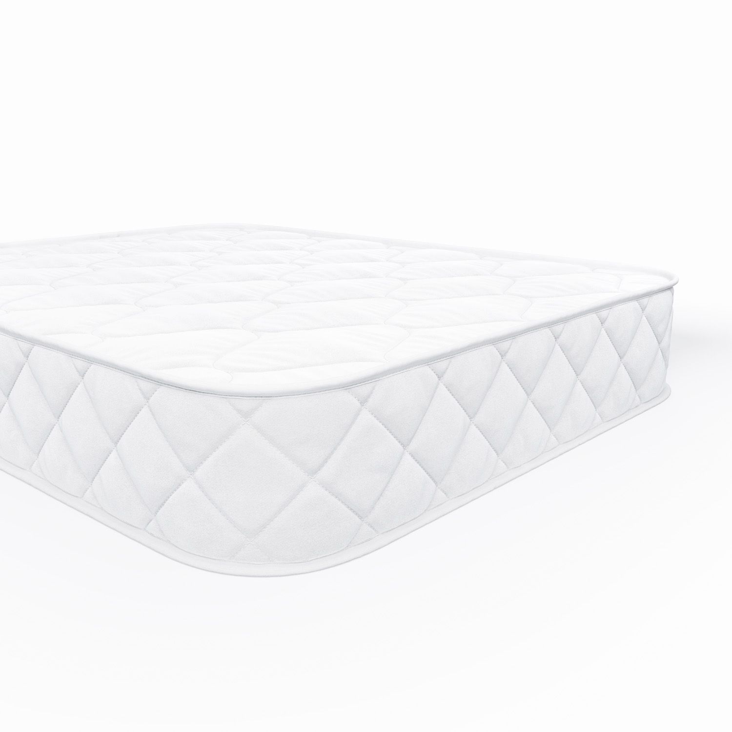 Berço Americano Branco Confort + Mini Colchão Brinde