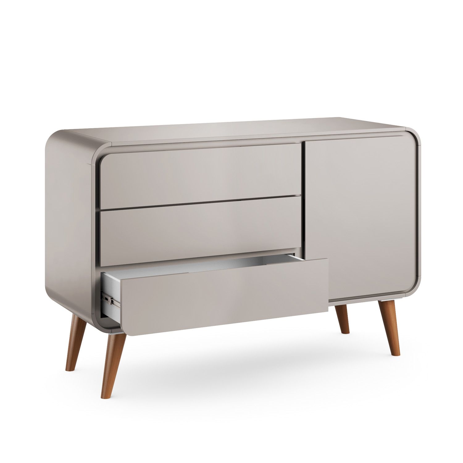 Cômoda Infantil Branco com Porta Confort