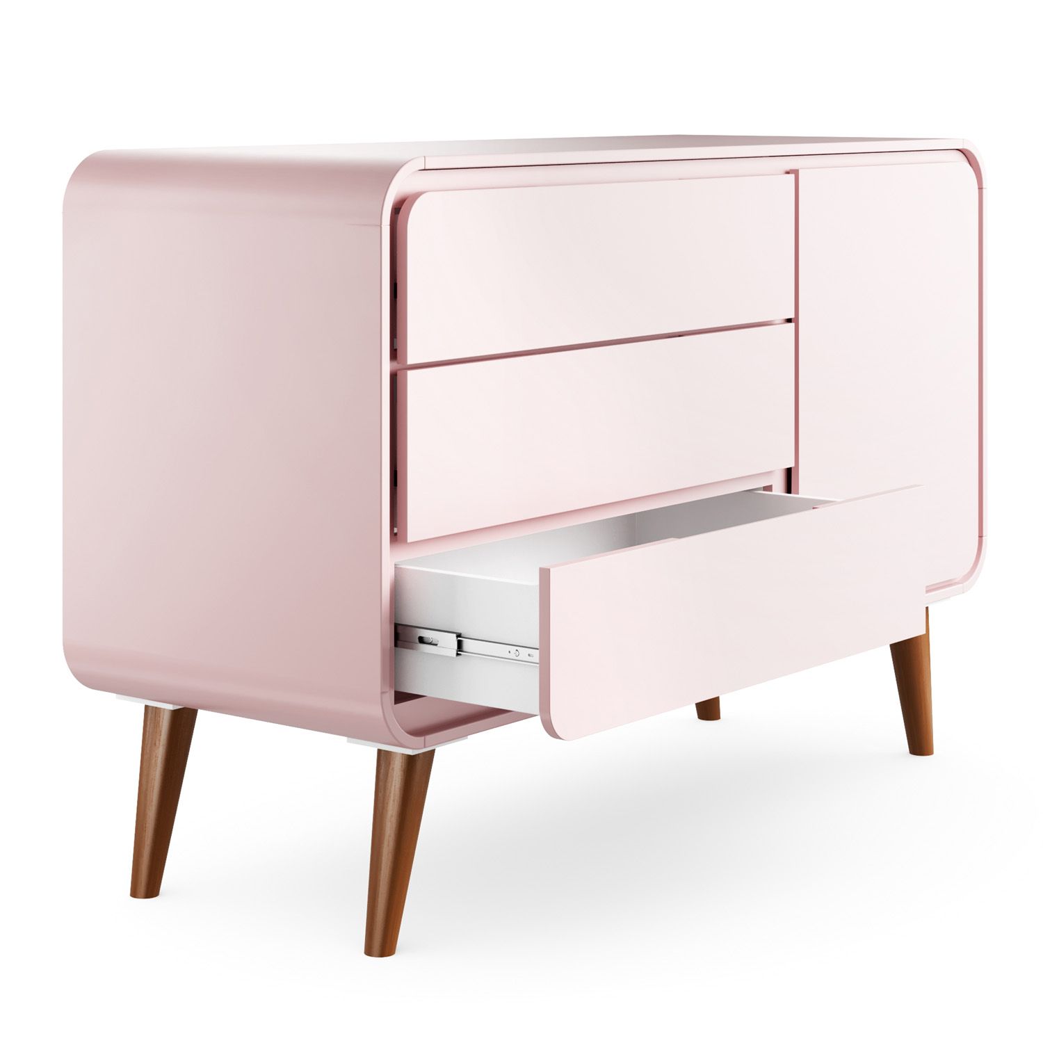 Cômoda Infantil Branco com Porta Confort