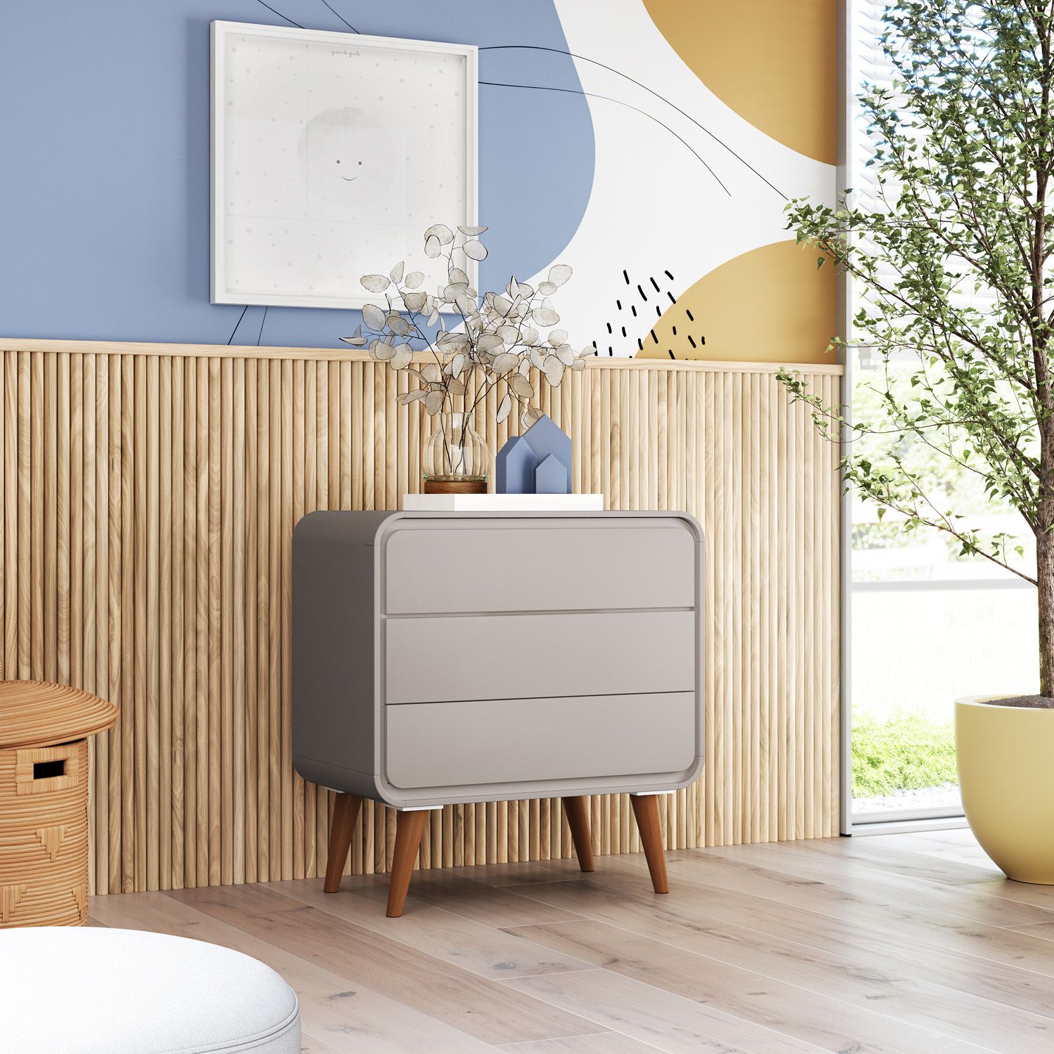 Cômoda Infantil Branco Confort