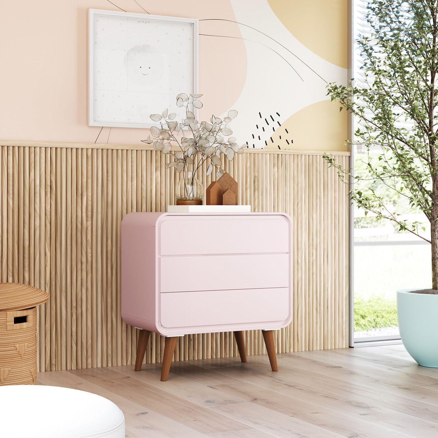 Cômoda Infantil Branco Confort