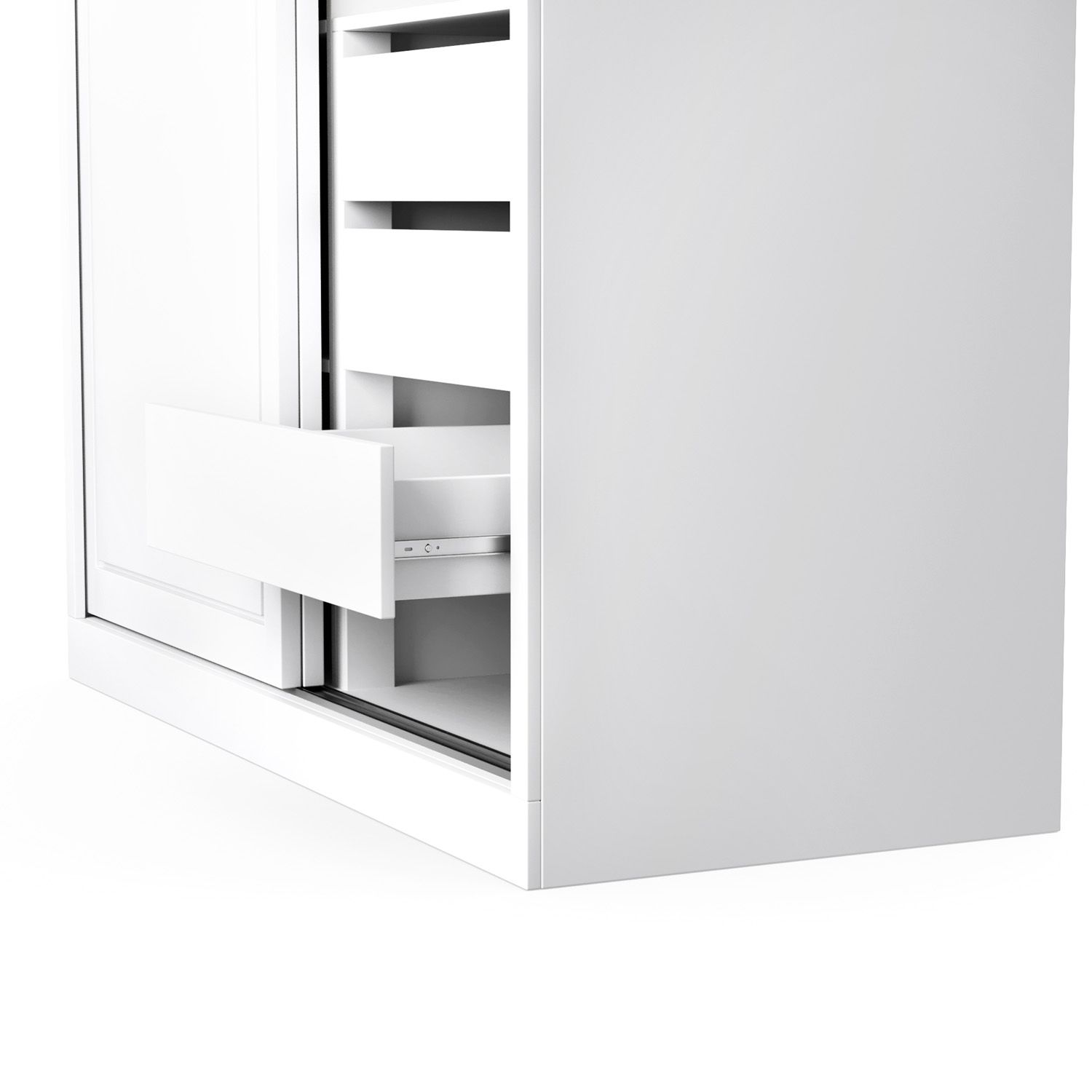 Guarda Roupa Infantil Branco 2 Portas White 1,40M