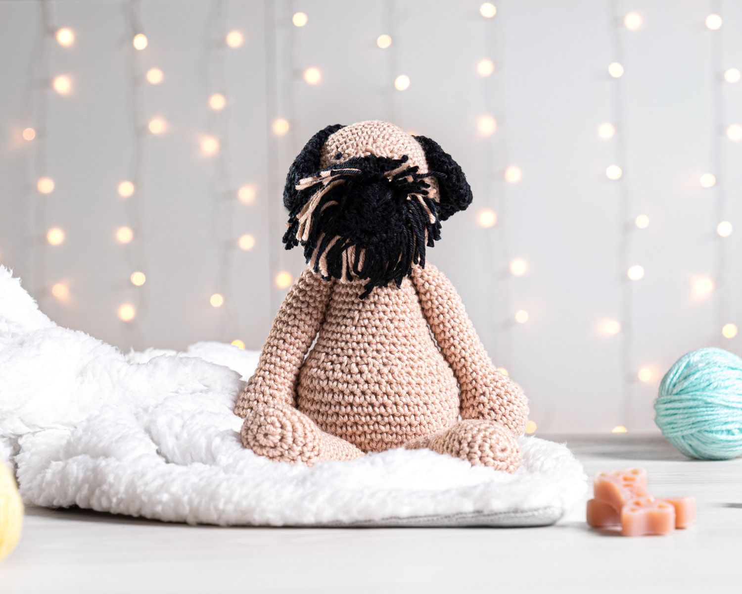 Cachorrinho Amigurumi Border Terrier