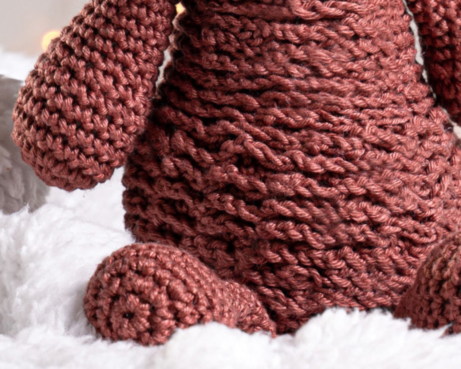 Cachorrinho Amigurumi Spaniel D’água Americano