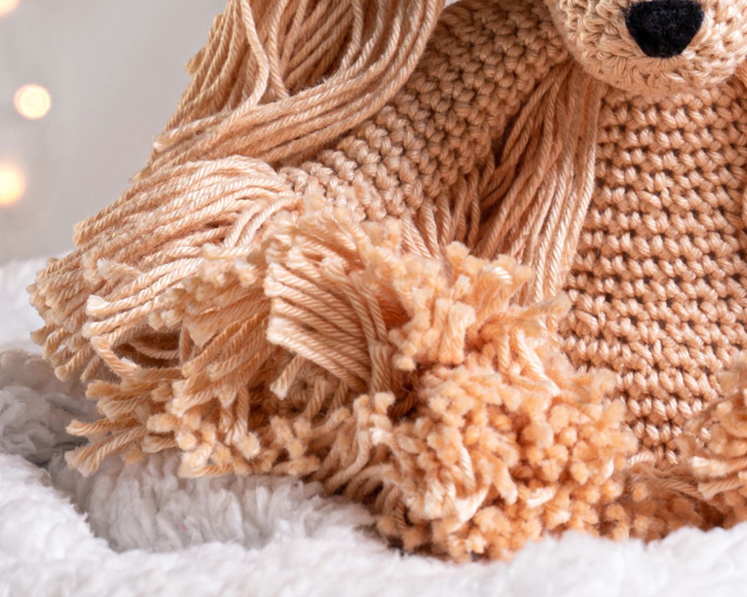 Cachorrinho Amigurumi Galgo Afegão