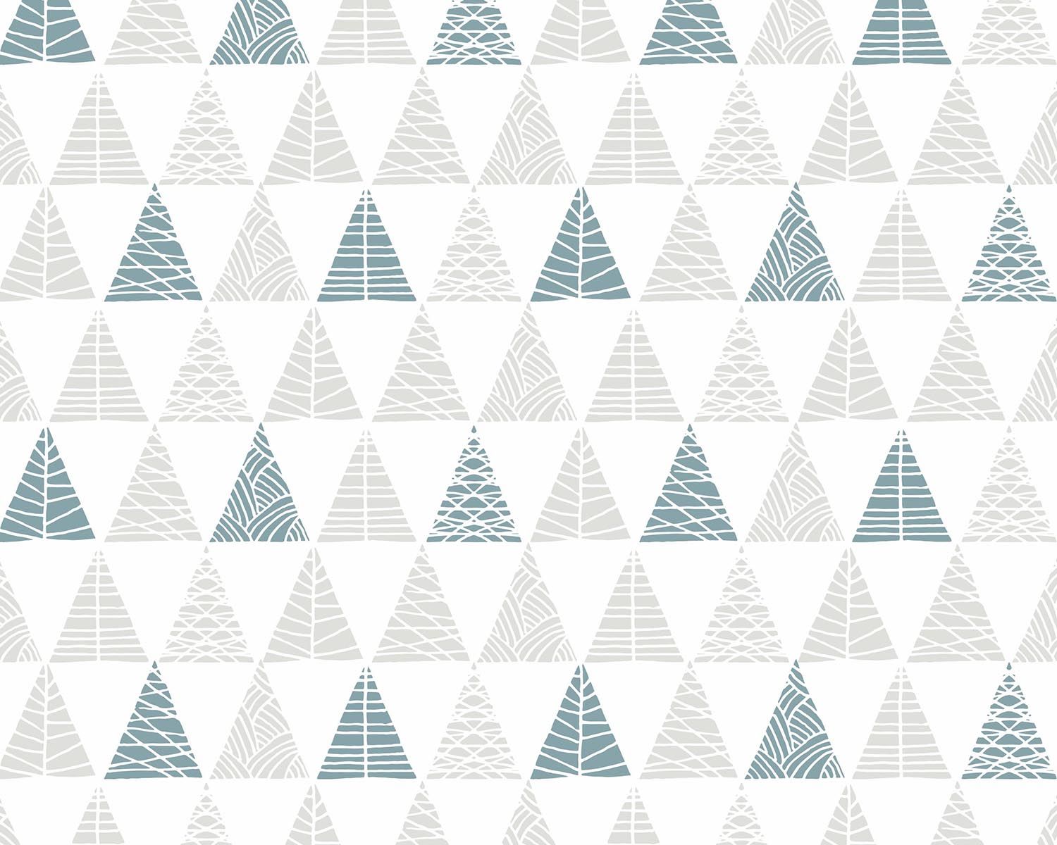 Papel de Parede Triângulos com Textura Cinza