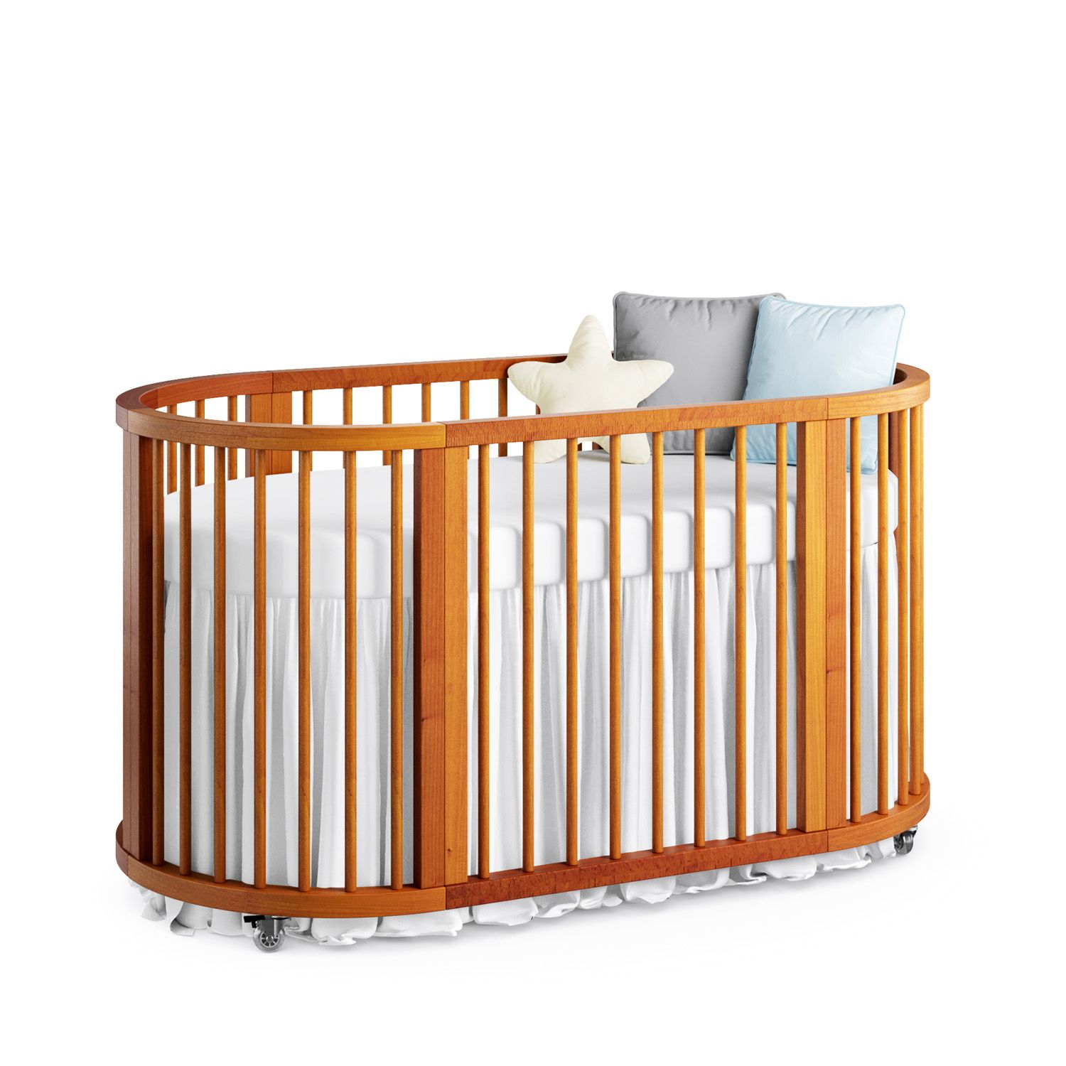 Berço Redondo Branco Crescer