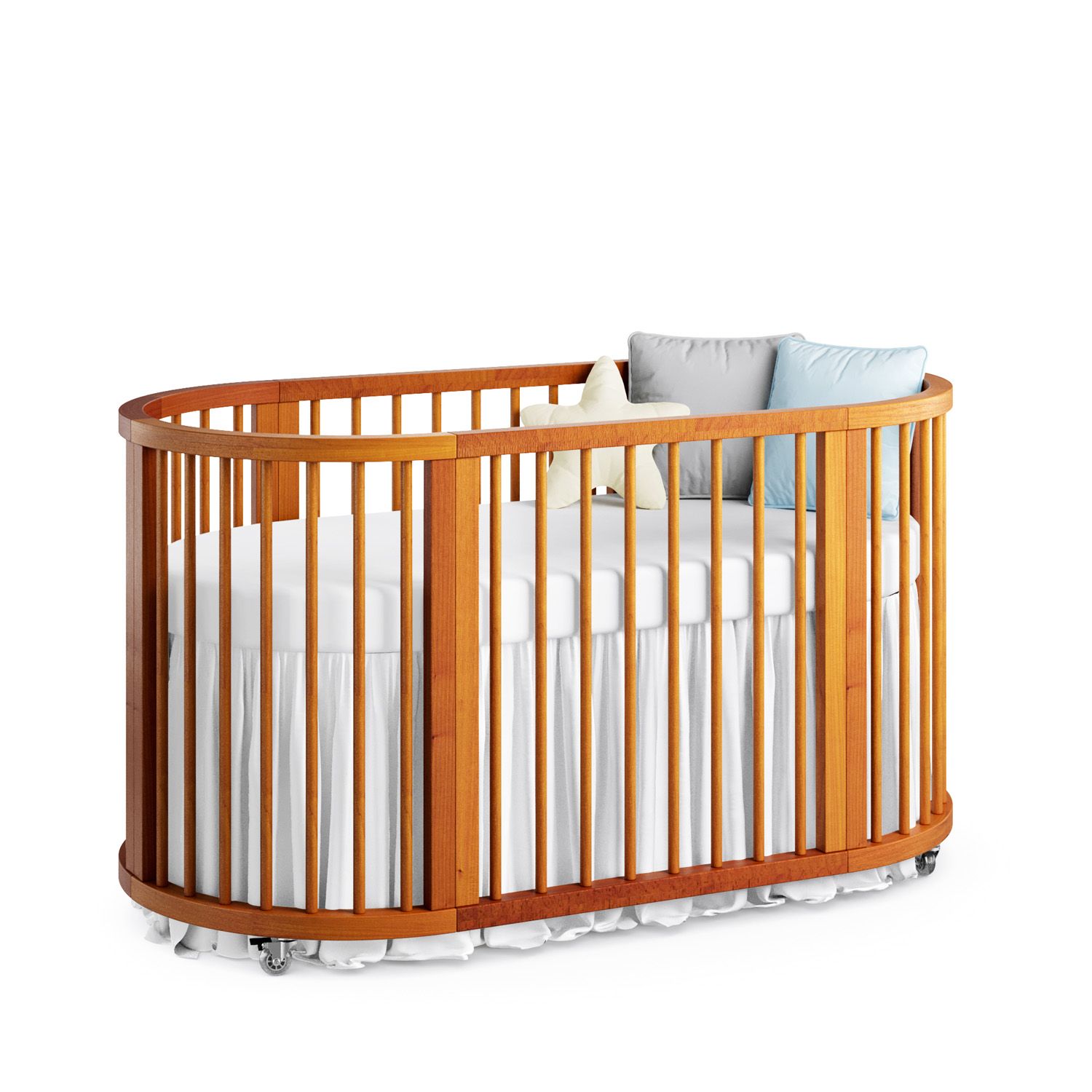 Berço Redondo Branco Crescer