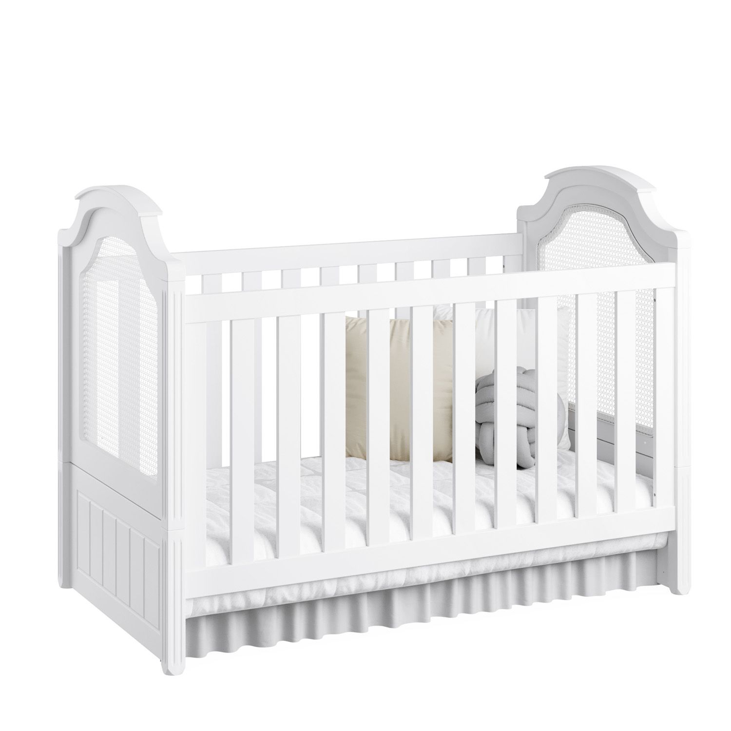 Berço Americano Branco Classic