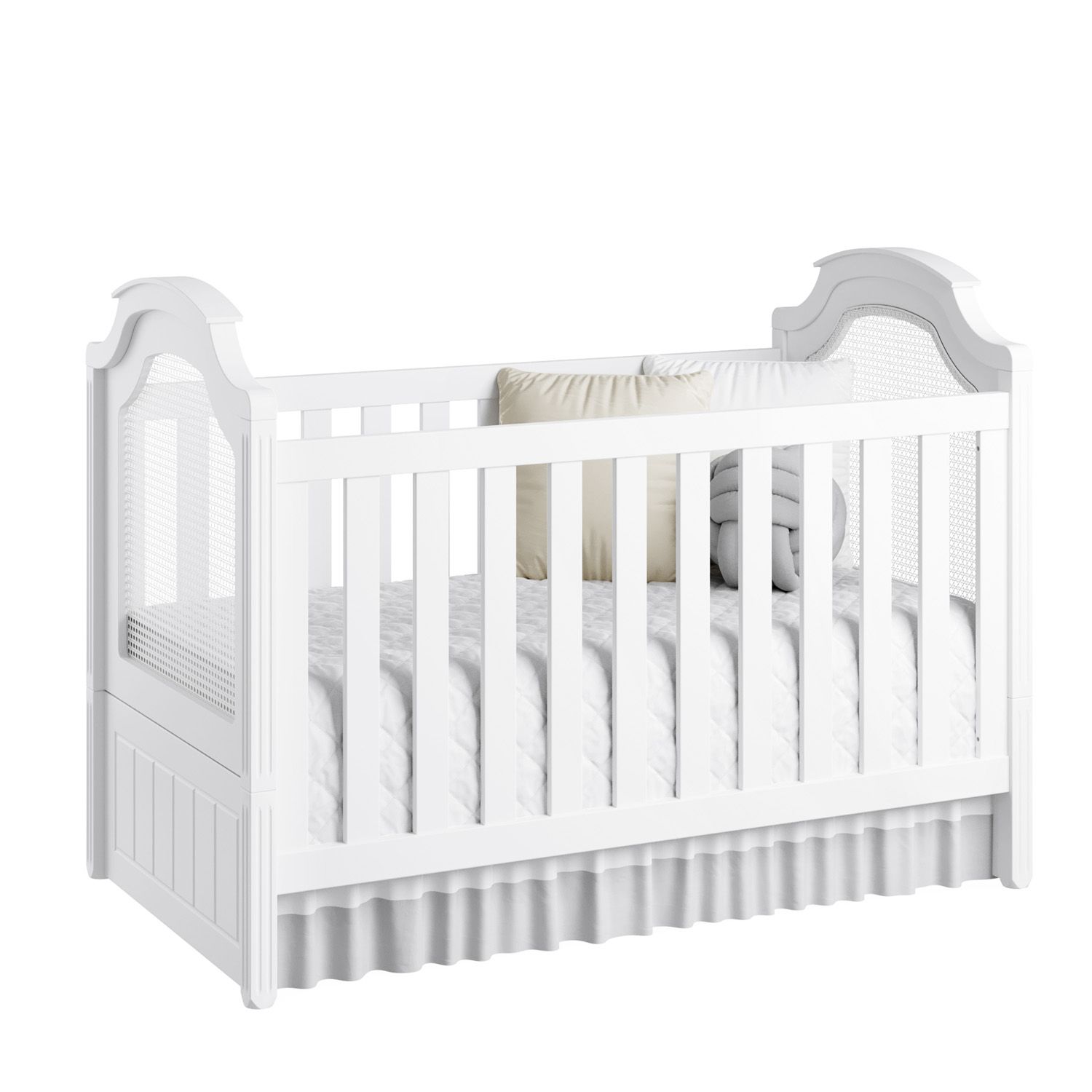 Berço Americano Branco Classic