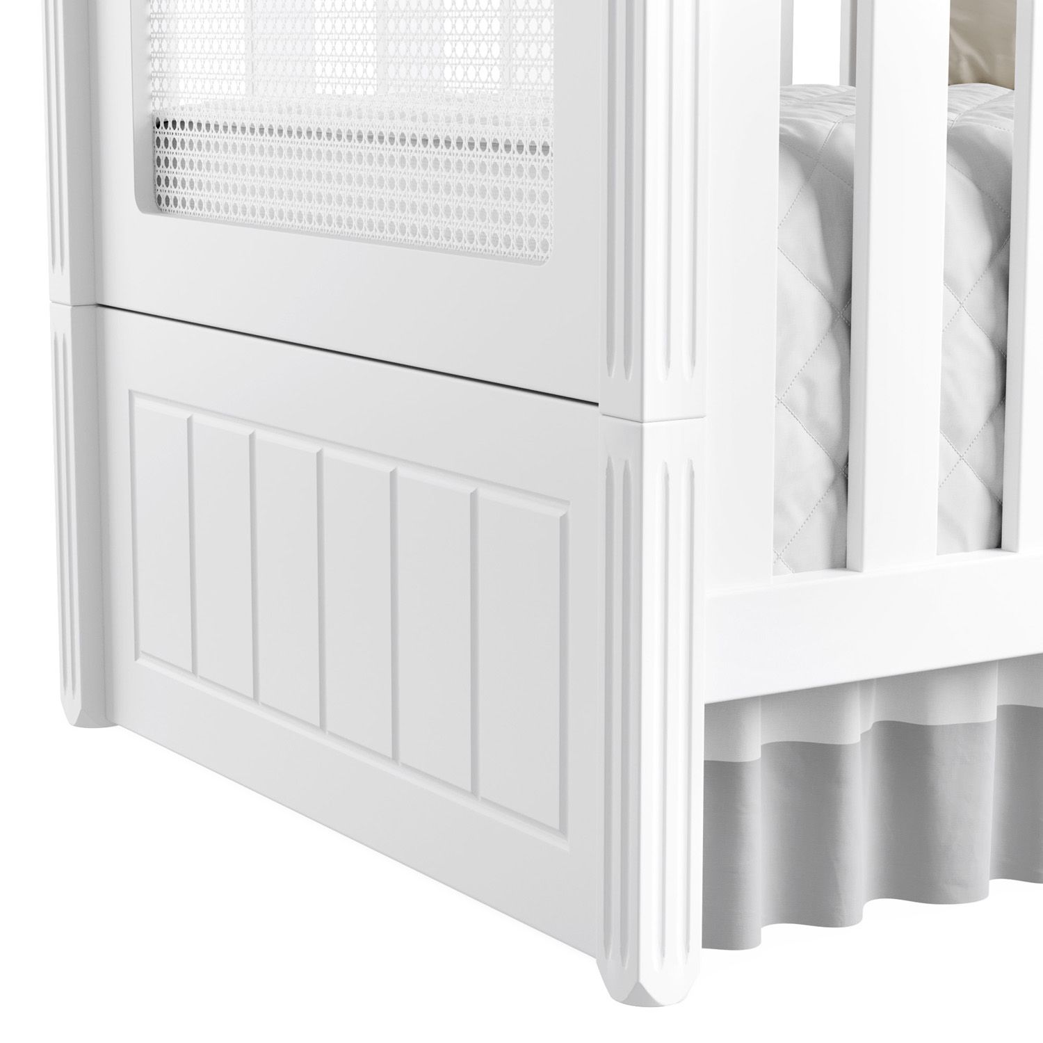 Berço Americano Branco Classic