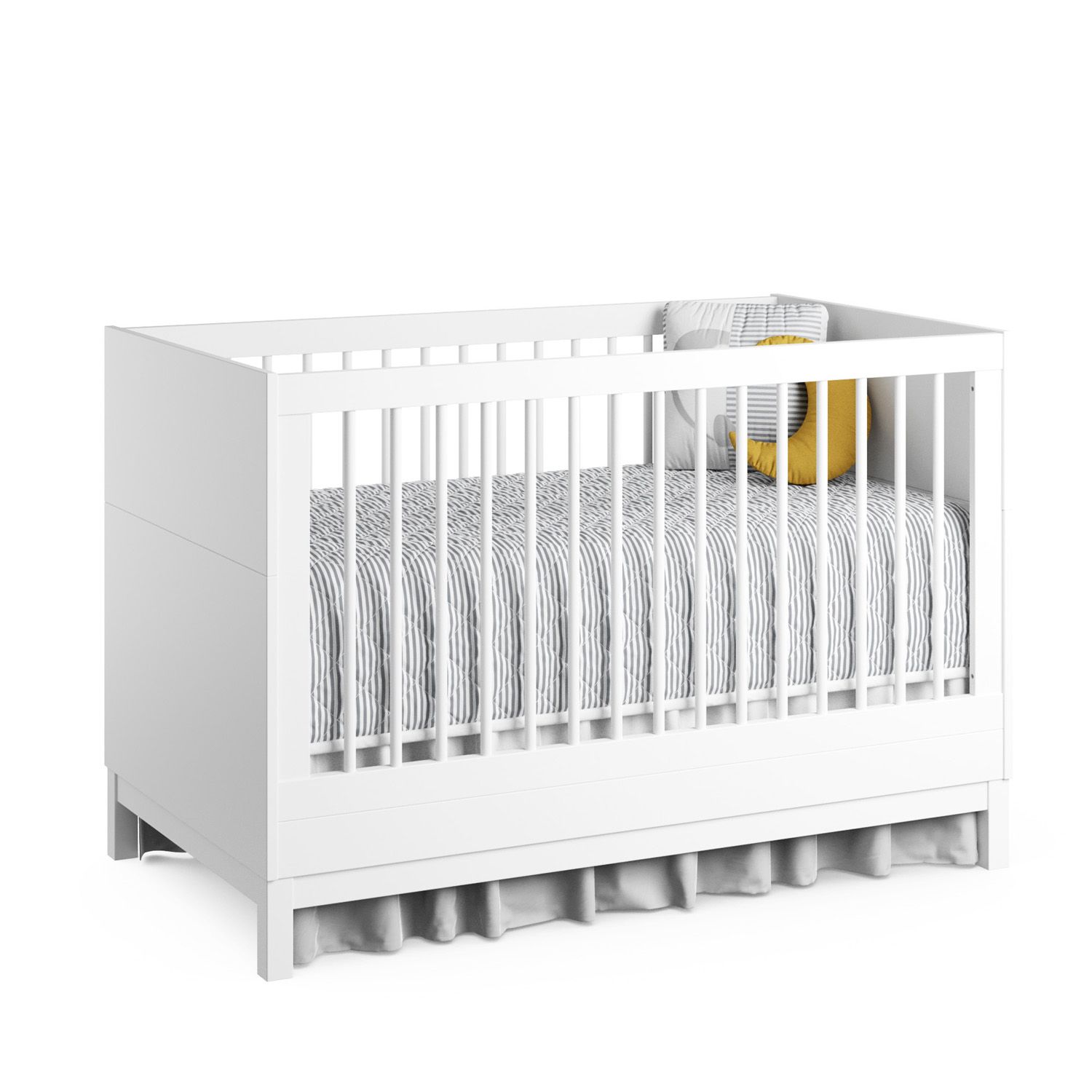 Berço Americano Branco Cozy