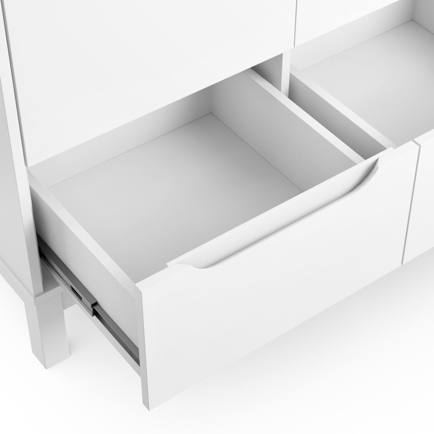 Guarda Roupa Infantil Branco 3 Portas Cozy