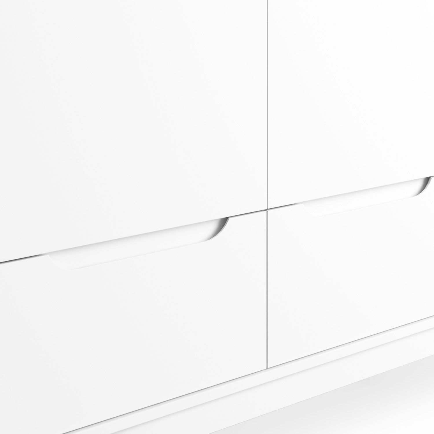 Guarda Roupa Infantil Branco 3 Portas Cozy