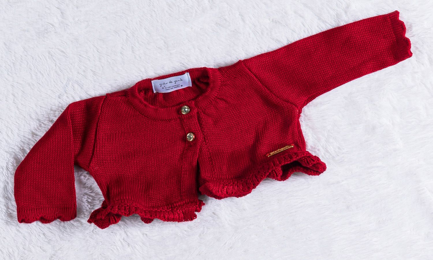 Bolerinho Tricot Amarelo Creme