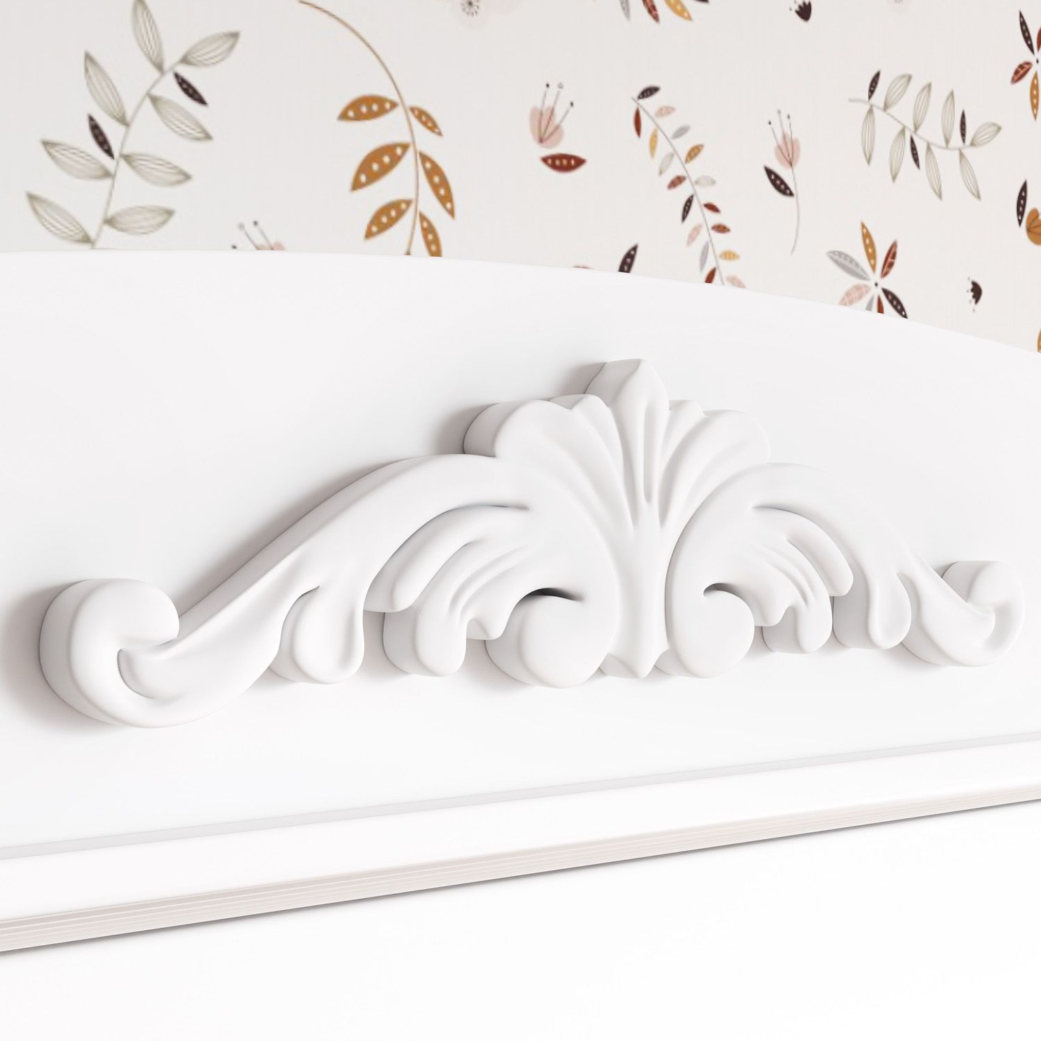 Guarda Roupa Infantil Branco 3 Portas Colonial