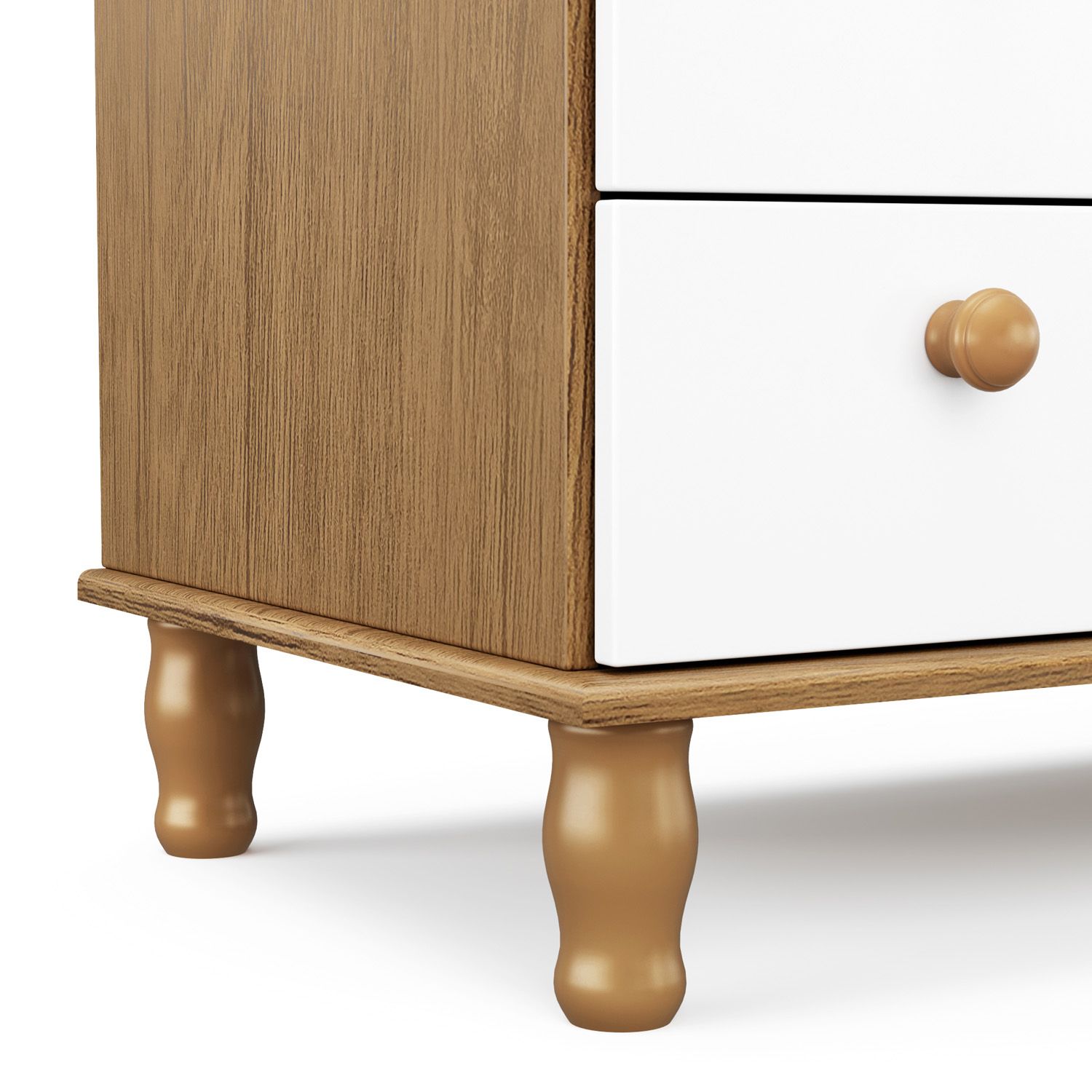 Guarda Roupa Infantil Branco 3 Portas Colonial