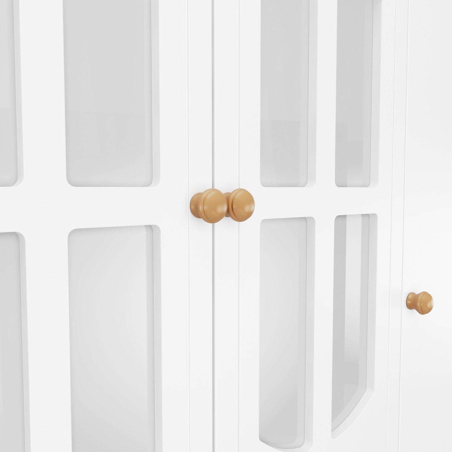 Guarda Roupa Infantil Branco 3 Portas Colonial