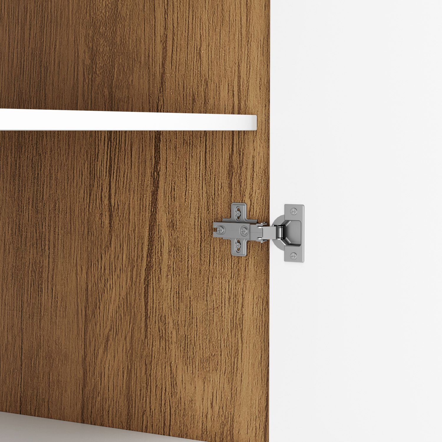 Guarda Roupa Infantil Branco 3 Portas Colonial