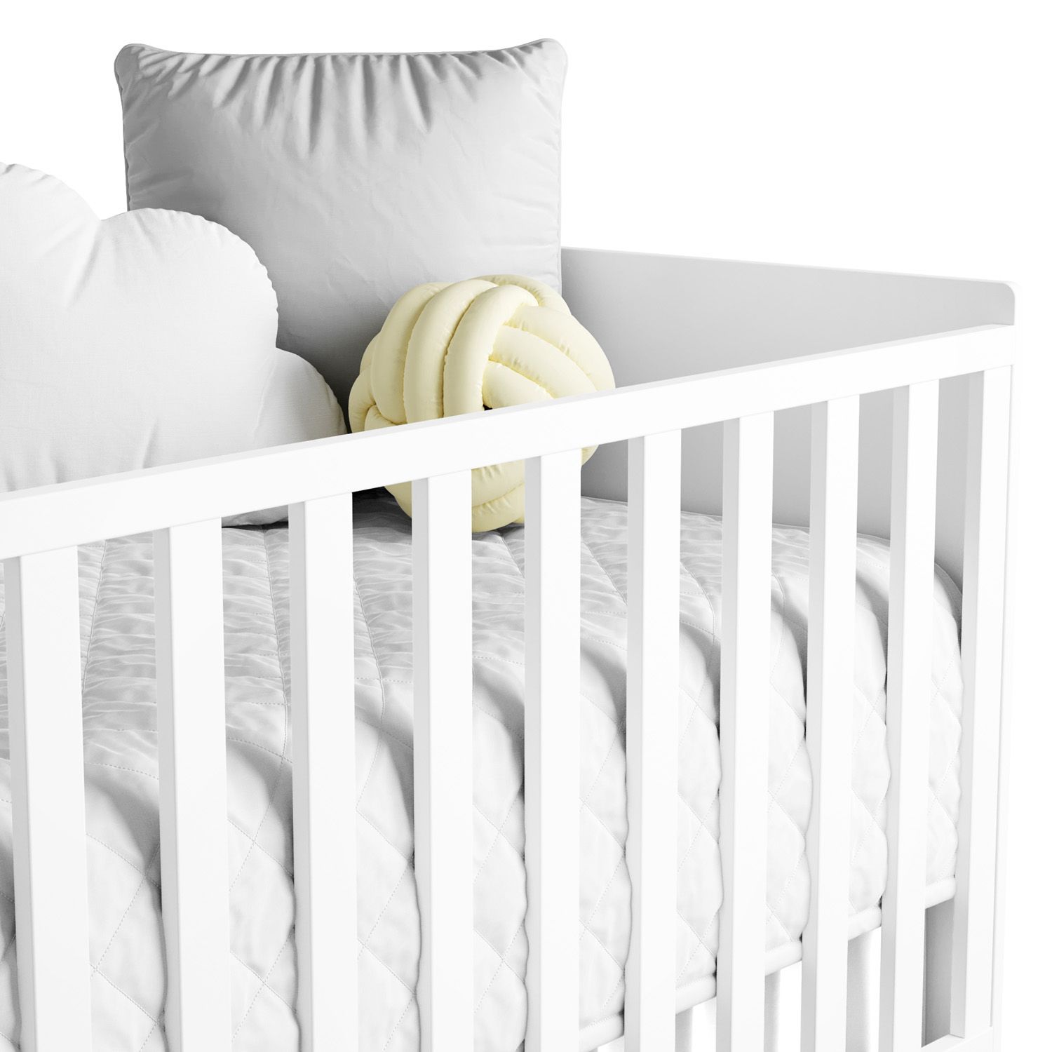 Berço Americano Branco Nordic