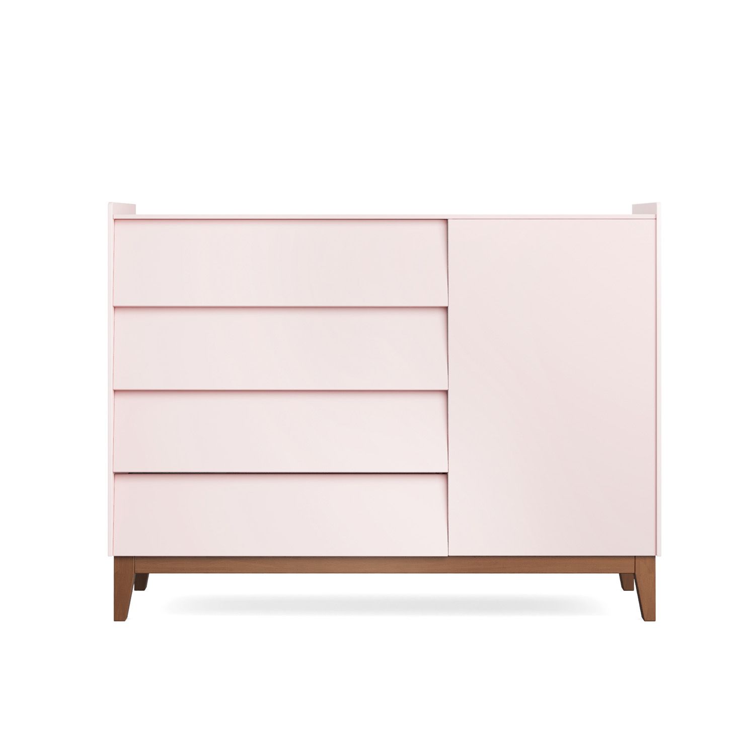 Cômoda Infantil Branco com Porta Nordic