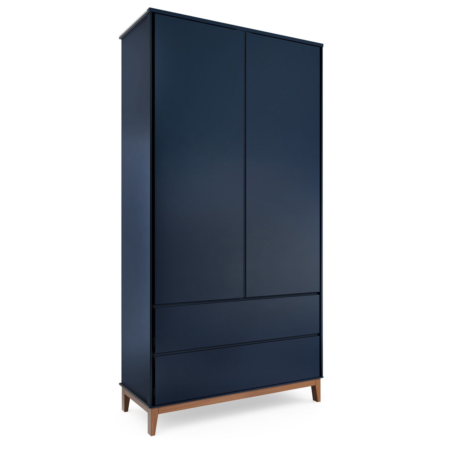 Guarda Roupa Infantil Branco 2 Portas Nordic