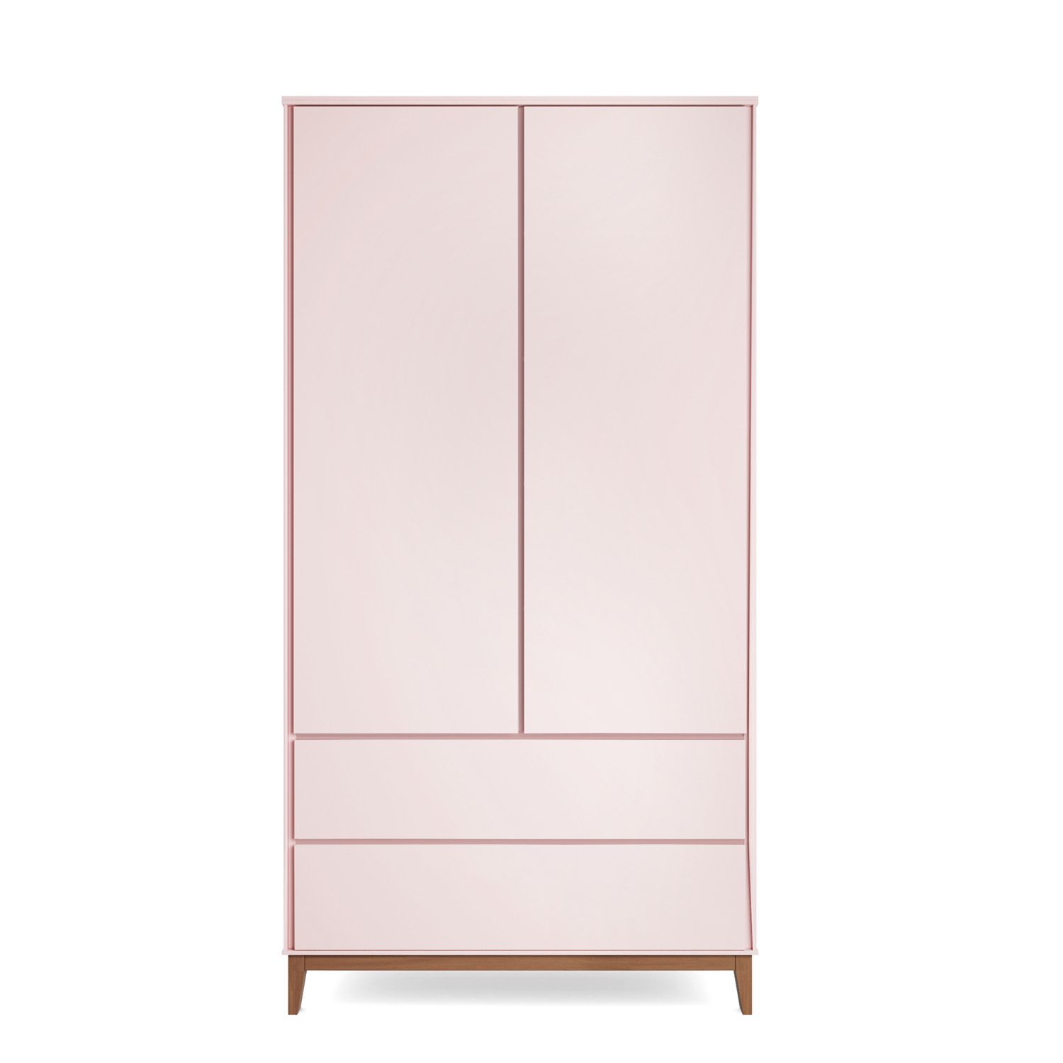 Guarda Roupa Infantil Branco 2 Portas Nordic