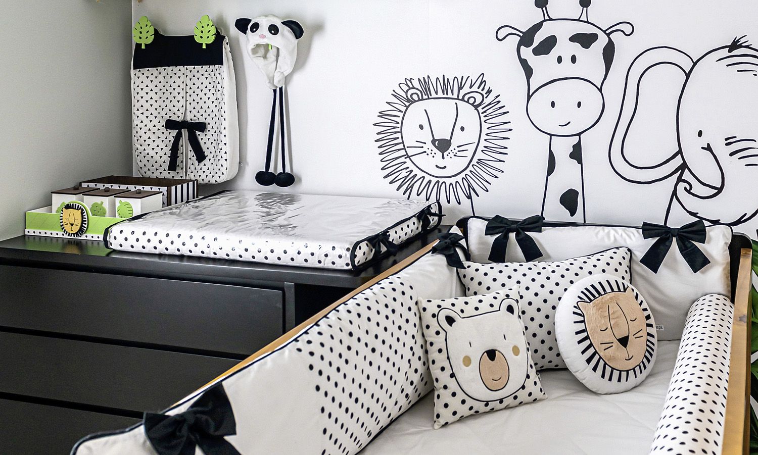 Kit Berço Amiguinhos da Floresta