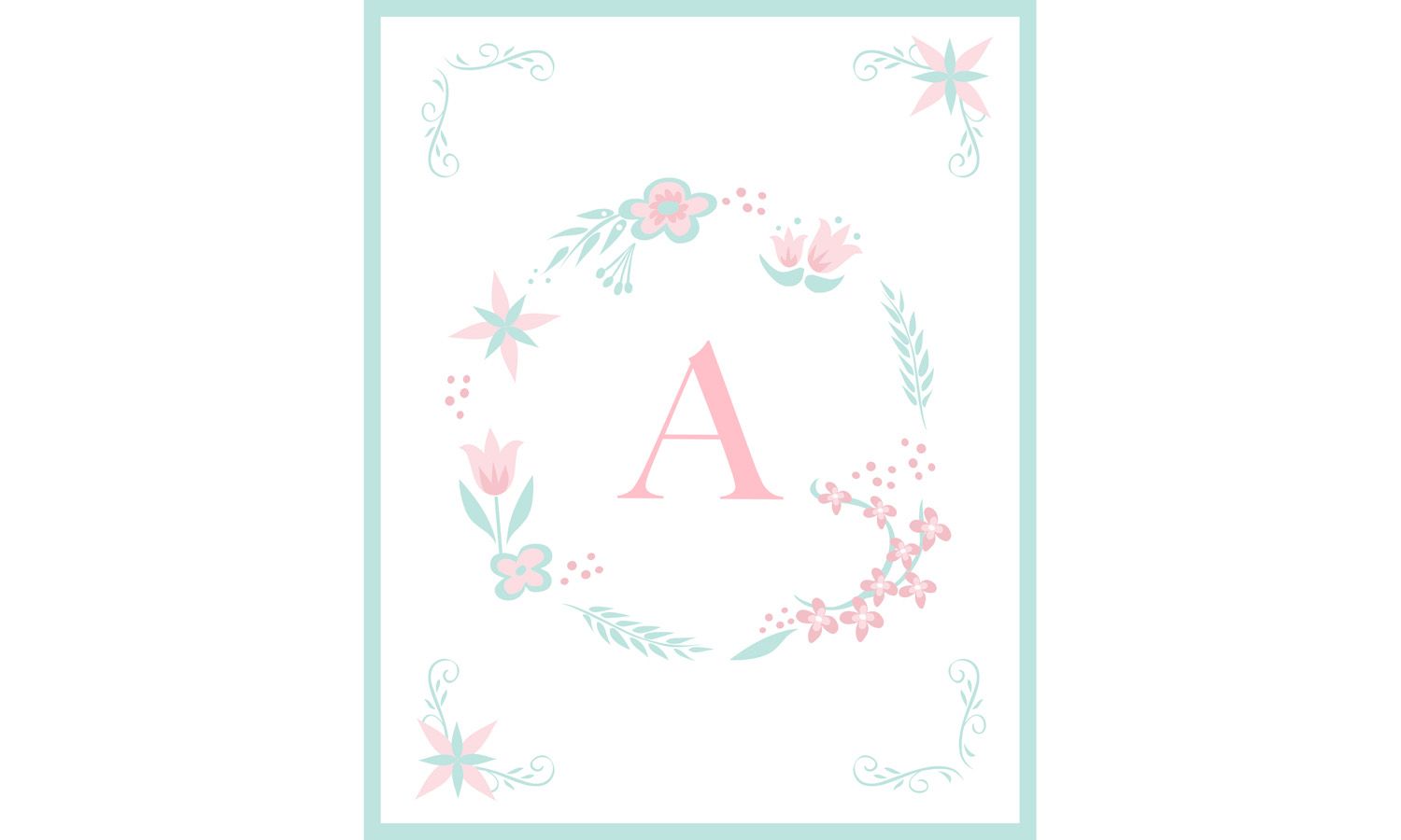 Manta Bebê Tricot Princesa Personalizada 1ª Letra do Nome Bebê 1m