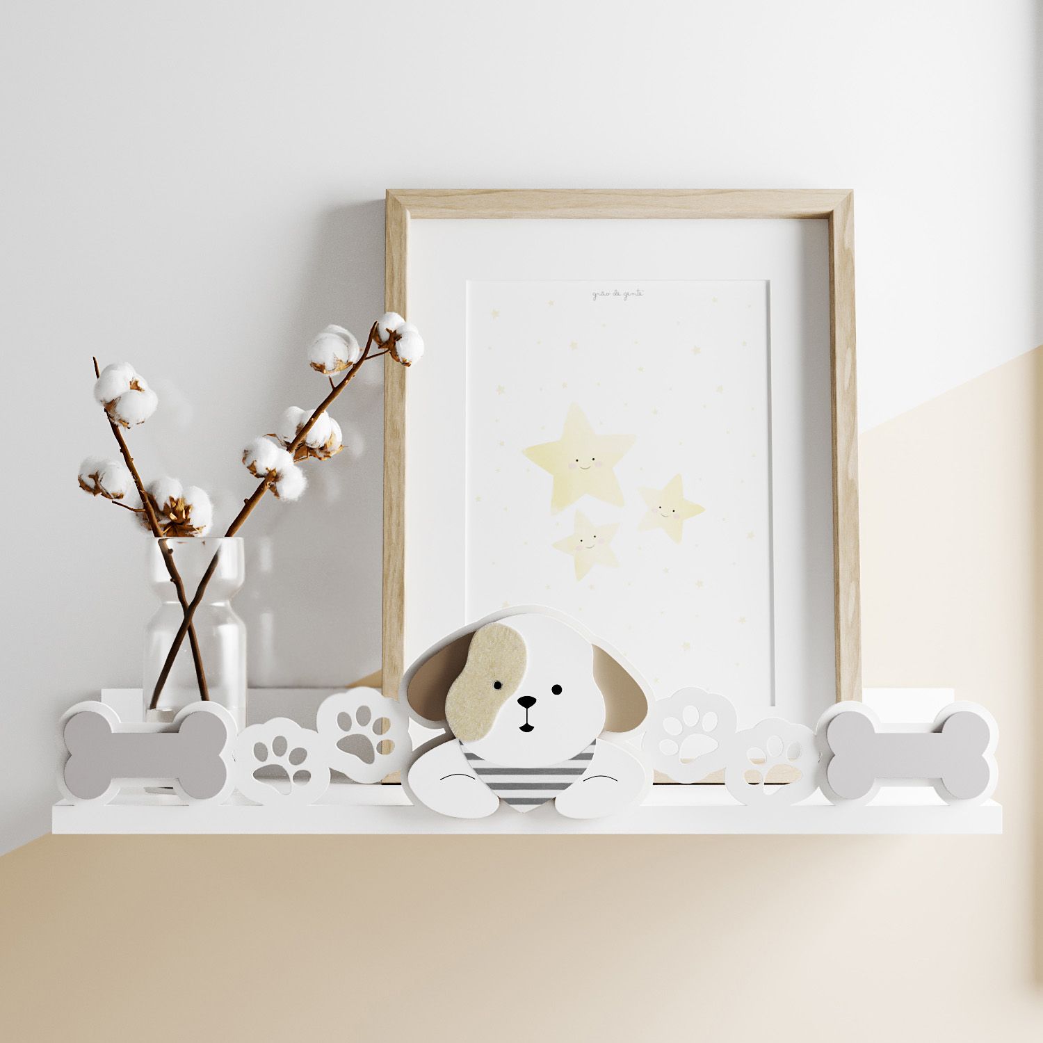 Prateleira MDF Cachorrinho