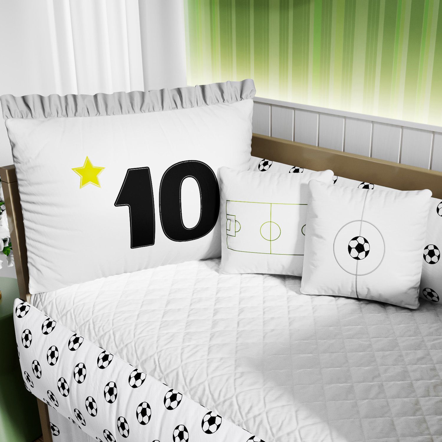 Kit Berço Camisa 10 Futebol