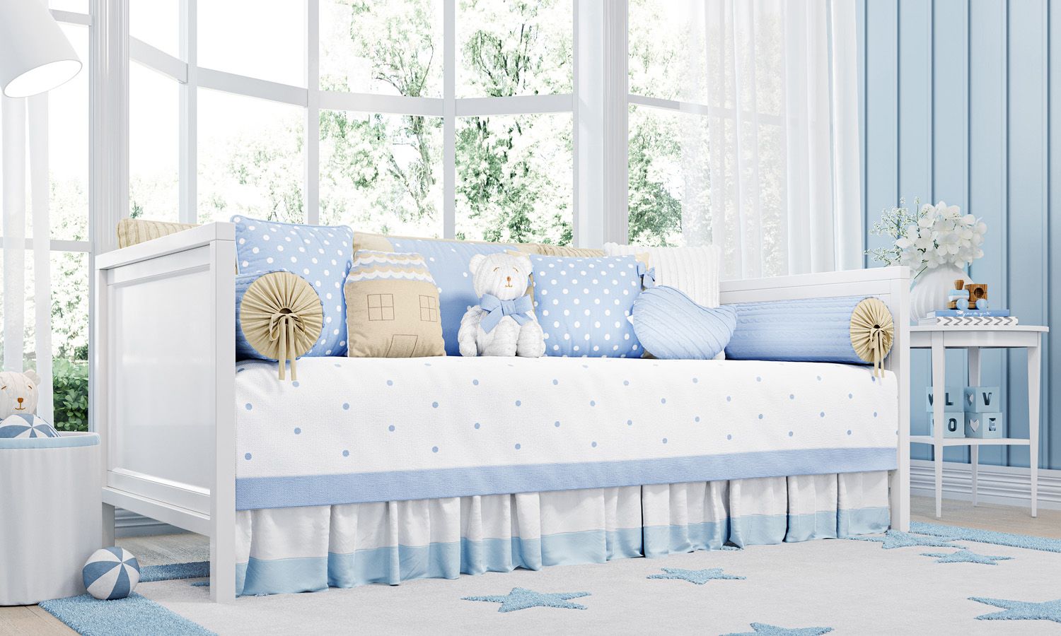 Manta Solteiro Tricot Poá Rosa 2,20M