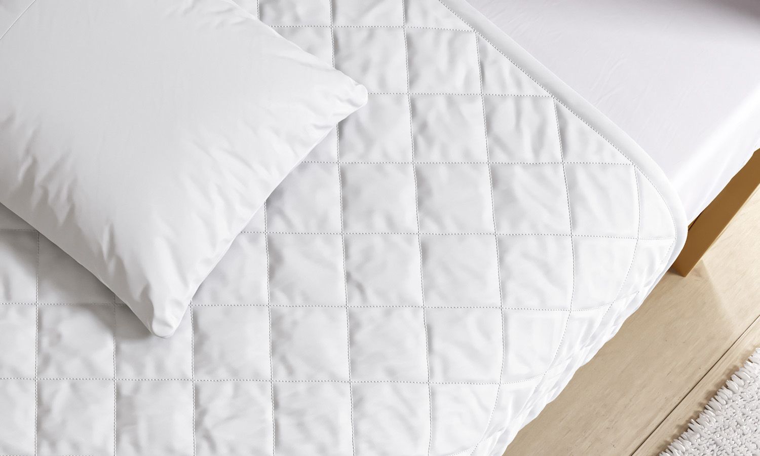 Kit Berço Sonhe Alto Elefantinha Rosa