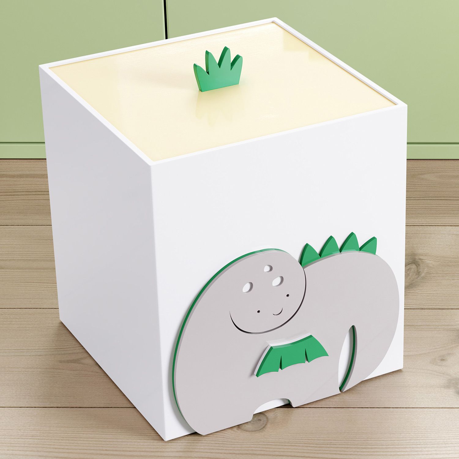 Lixeira Amiguinhos Dino