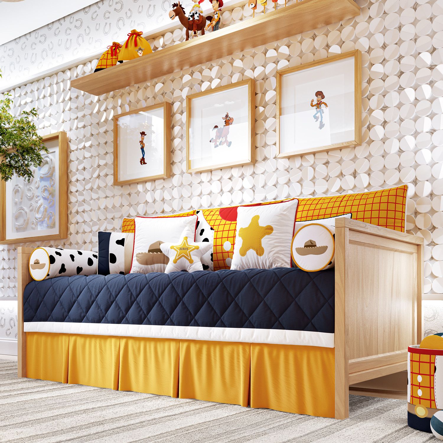 Kit Cama Babá Toy Story Woody