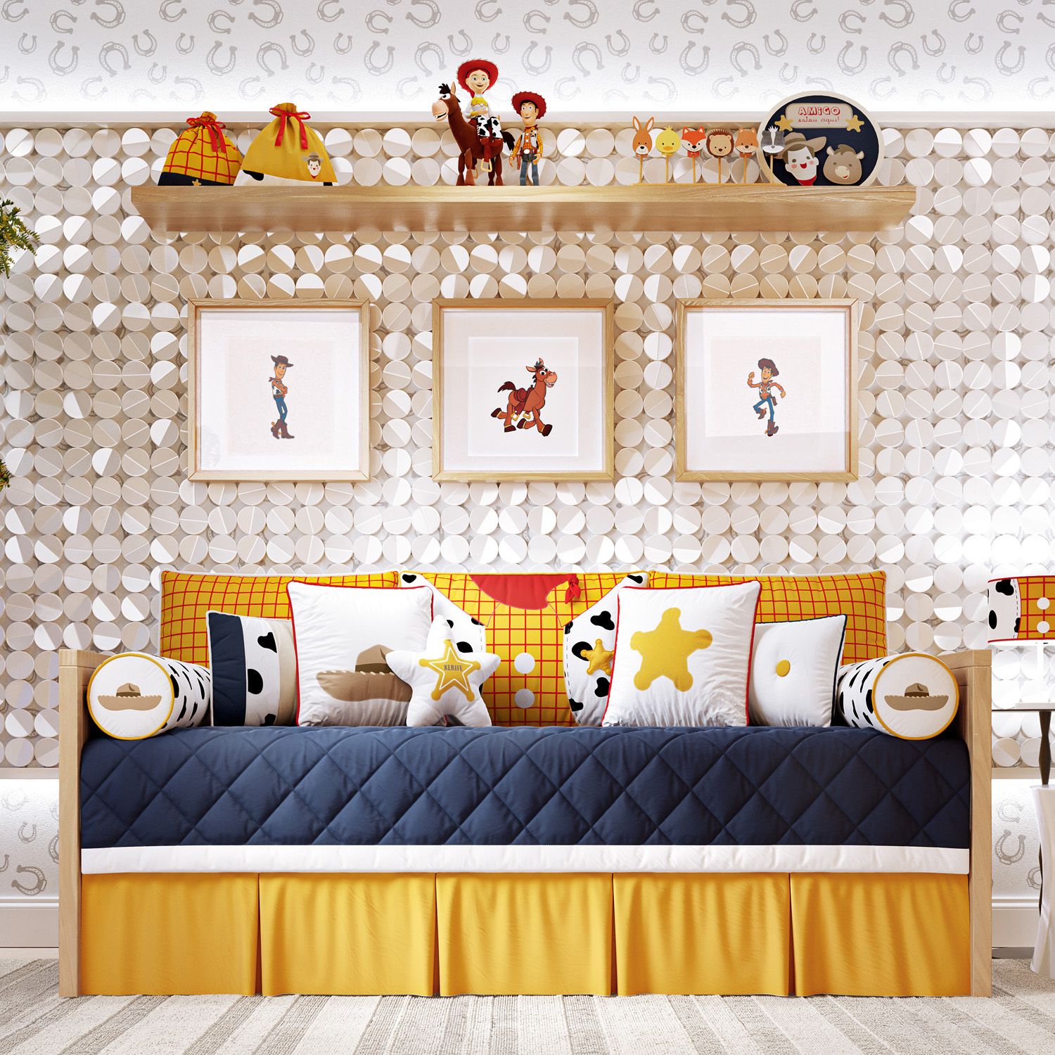 Kit Cama Babá Toy Story Woody