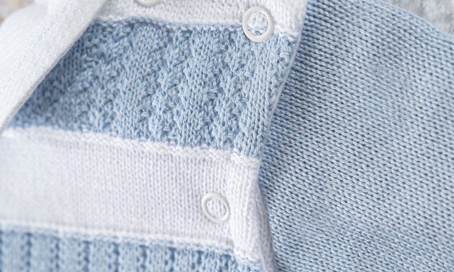 Saída Maternidade Tricot Macacão Listrado Amarelo Baunilha 02 Peças