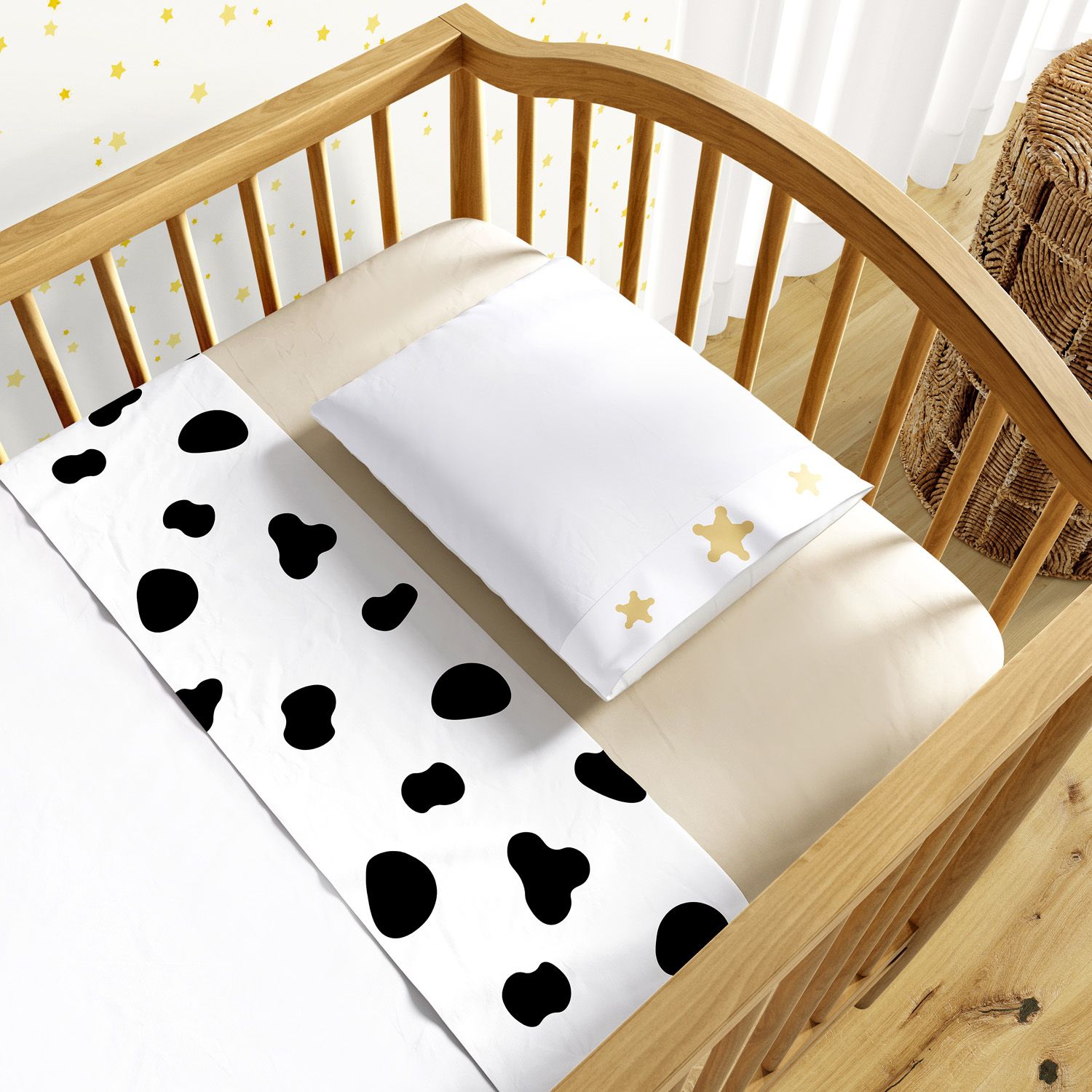 Jogo de Lençol Berço Xerife 3 peças