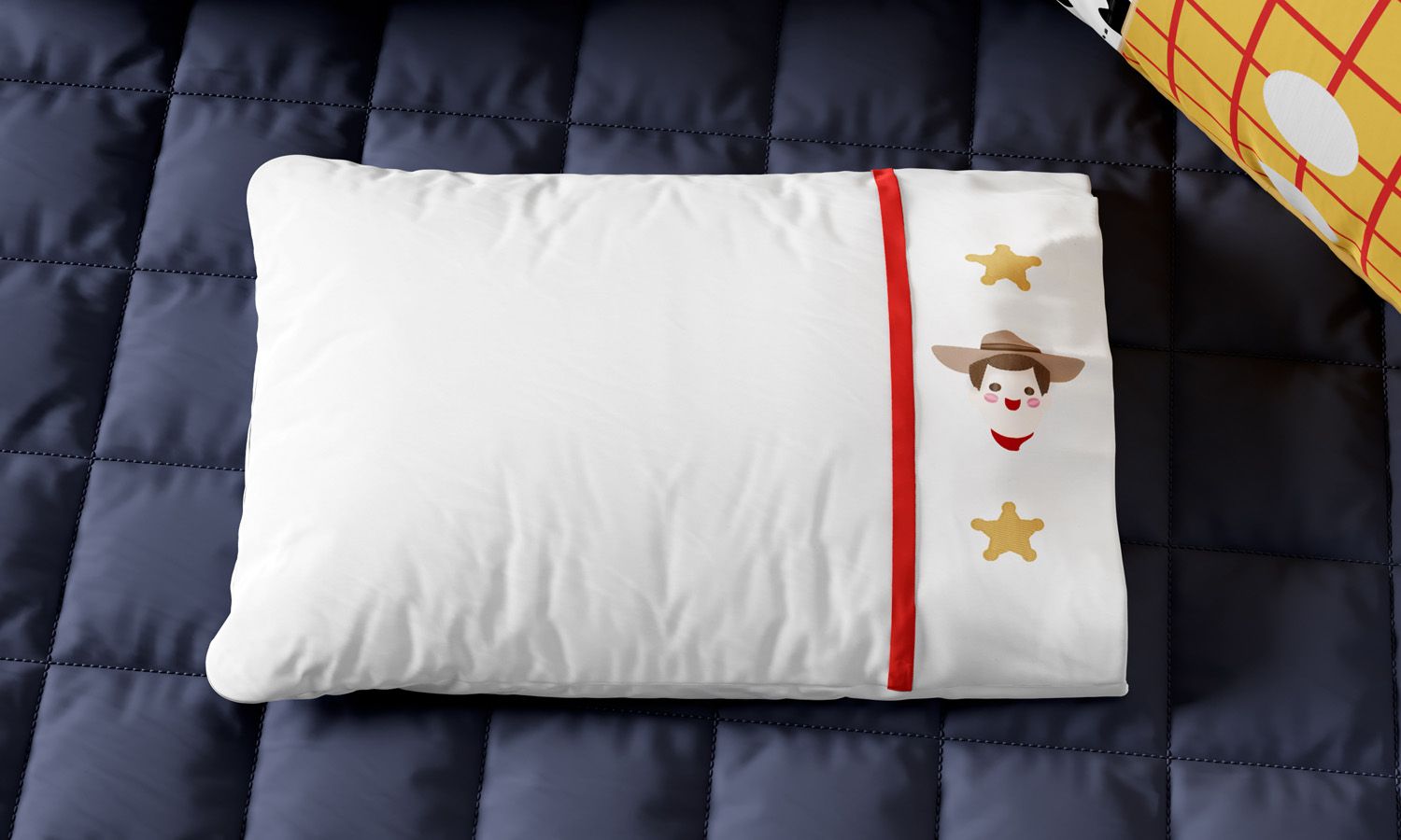 Jogo de Fronhas Bordadas Toy Story Woody 3 Peças