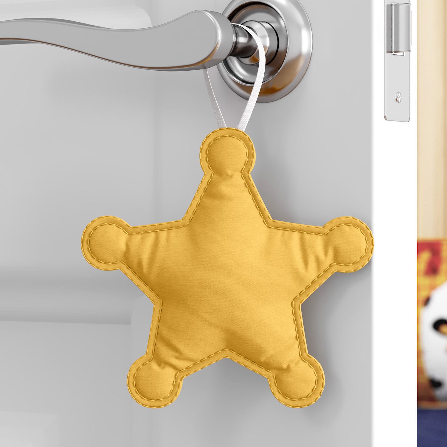 Enfeite para Puxador Toy Story Estrela Xerife Woody