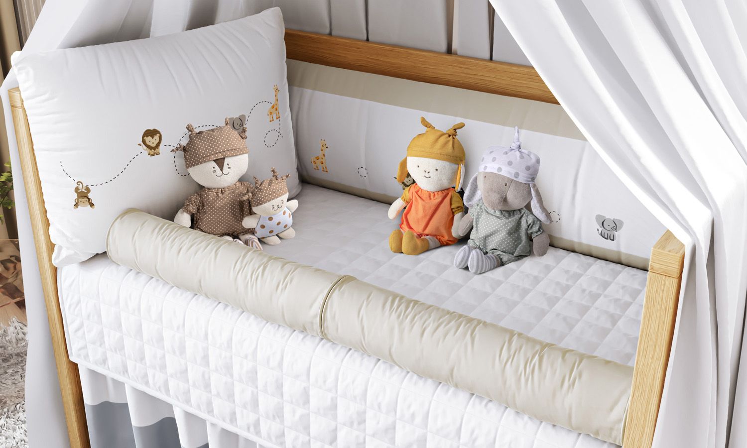 Kit Berço Safári Baby