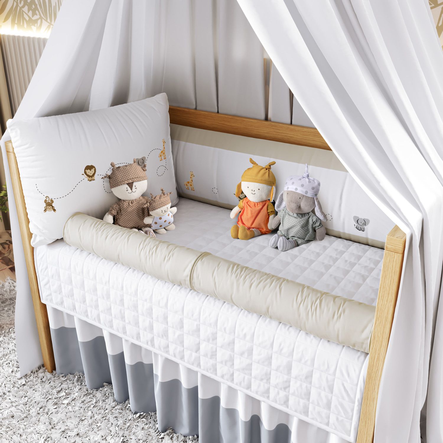 Kit Berço Safári Baby