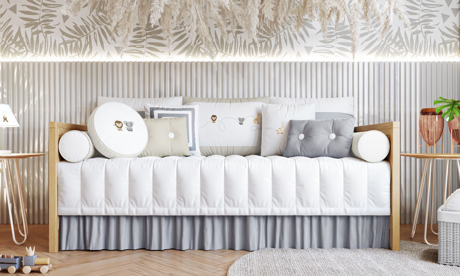 Kit Cama Babá Safári Baby