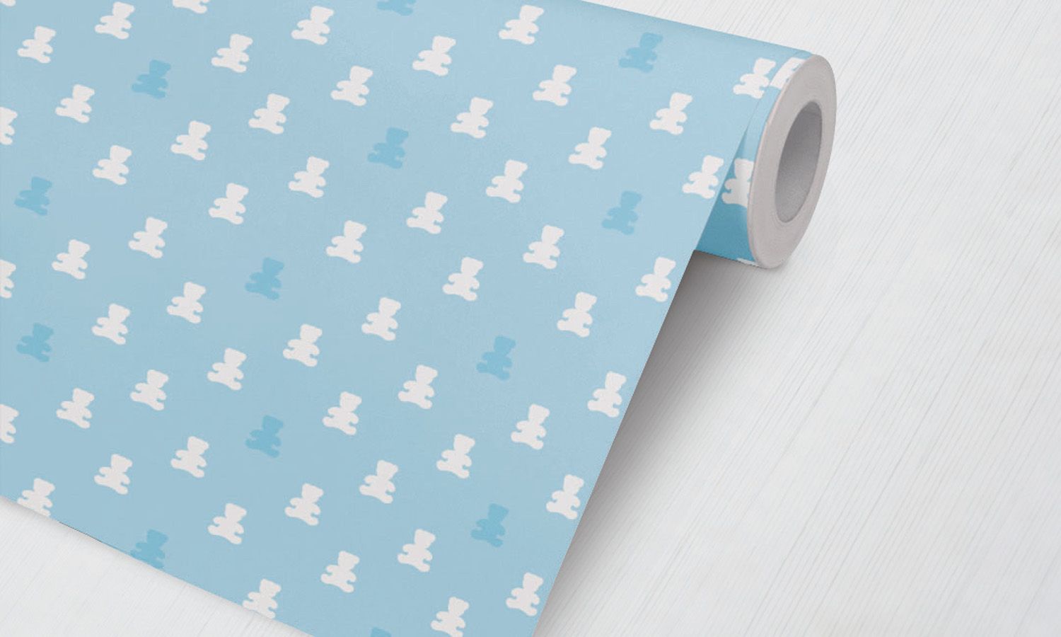 Papel de Parede Ursinha Rosa 3M